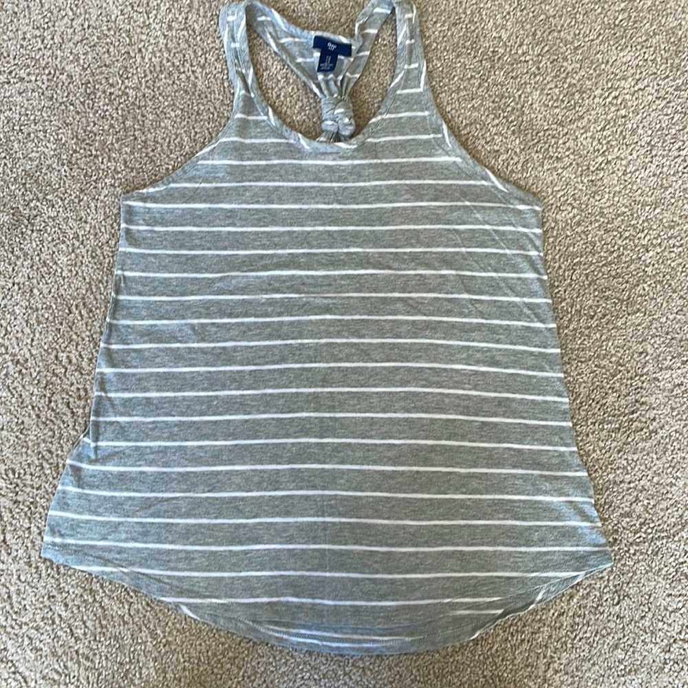Gap Knotted Stripe Tank Top (Small)